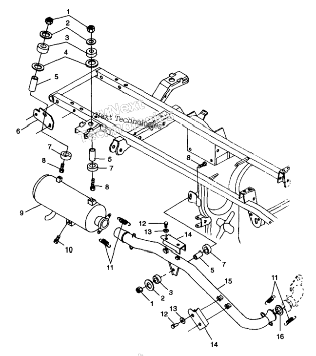 Exhaust System S98ch50e (4950135013B001)