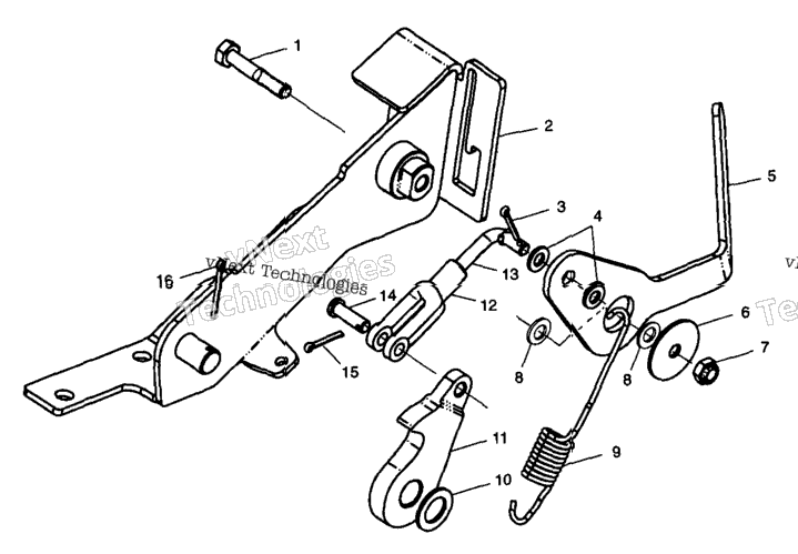 Foot Rake S98ch50e (4950135013D001)
