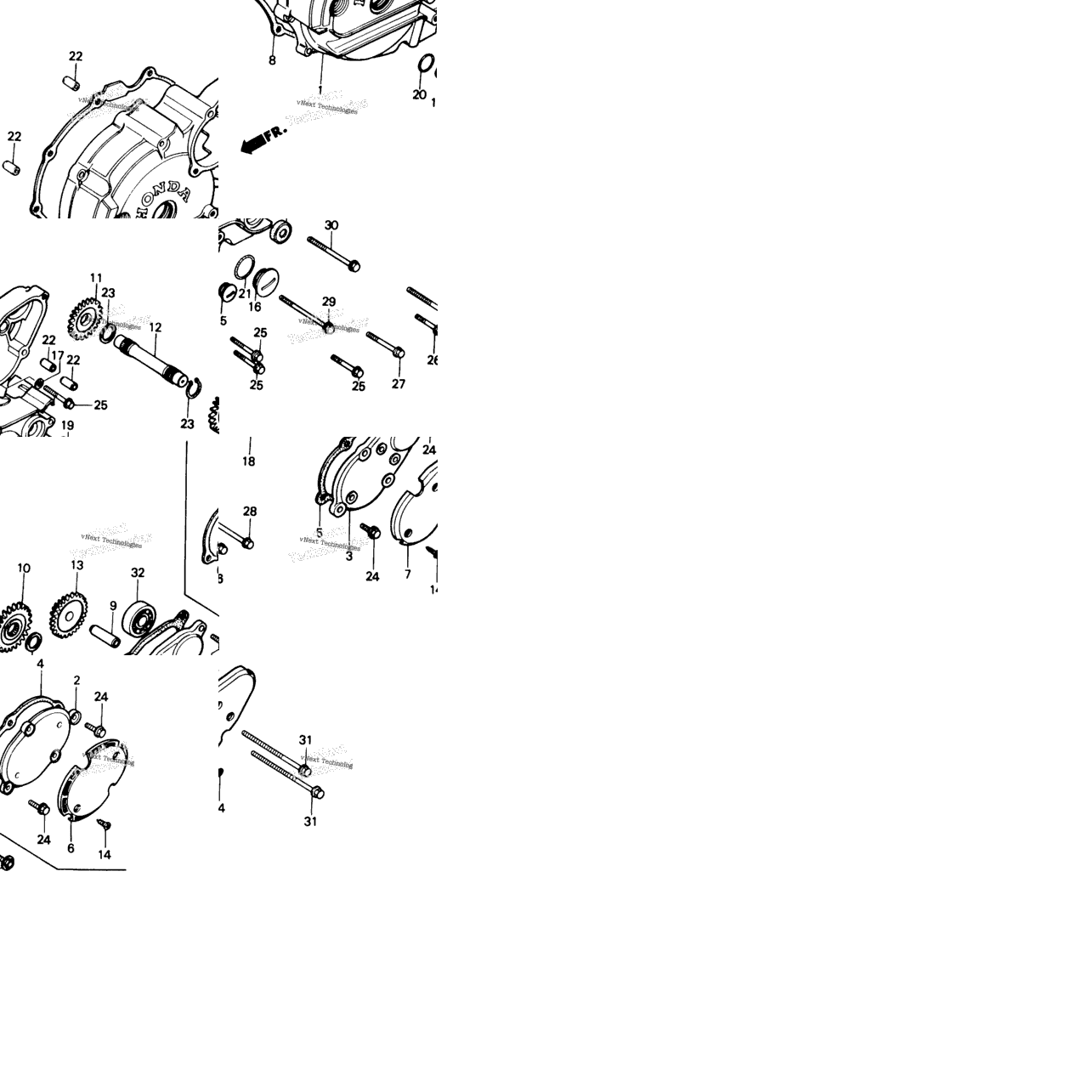 Left Crankcase Cover