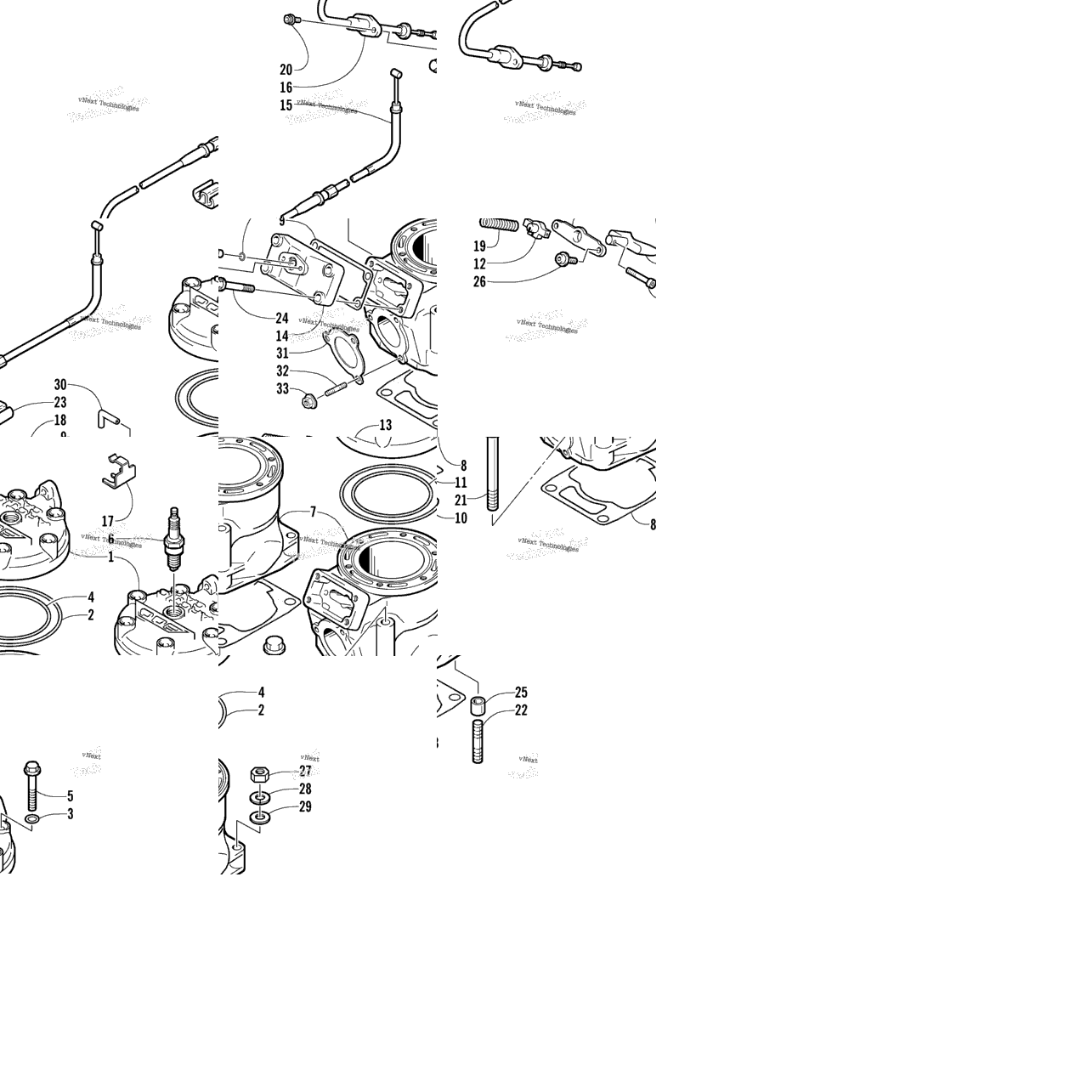 Cylinder And Head Assembly