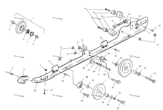 Rail Mounting (4954015401B009)