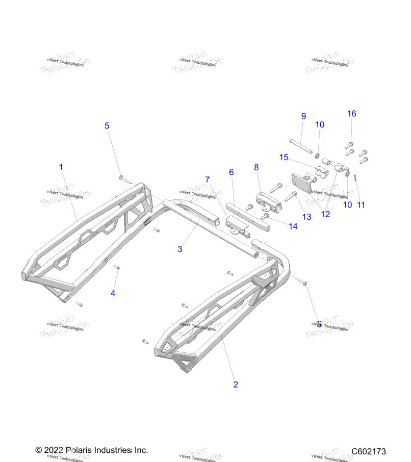 Chassis, Rear Rack And Hitch