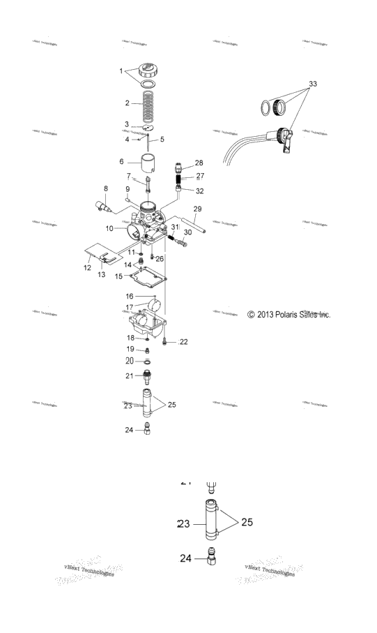 Engine, Carburetor & Choke