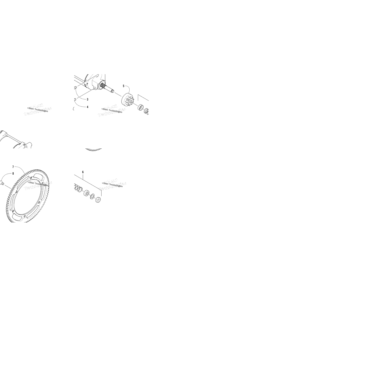 Starter Motor Assembly