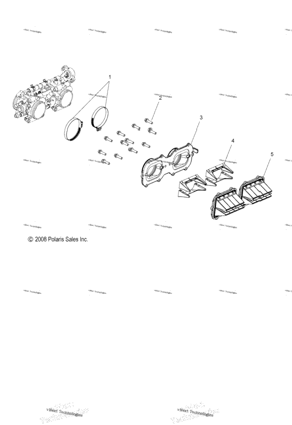 Engine, Reed Valve & Throttle Body Adaptor All Options