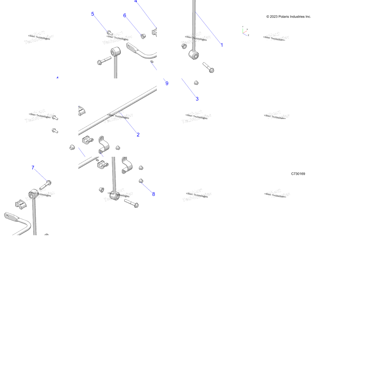Suspension, Front Stabilizer Bar