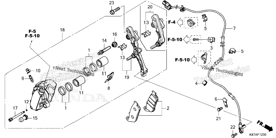 Front Brake Caliper