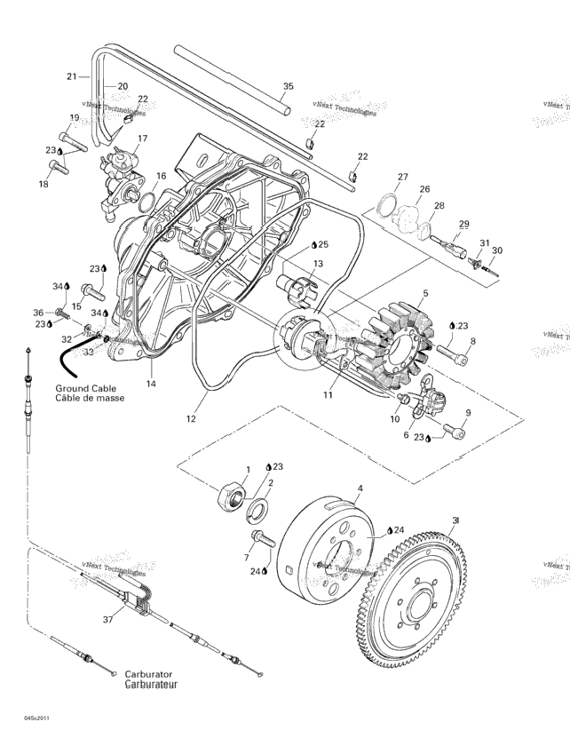 Magneto, Oil Pump