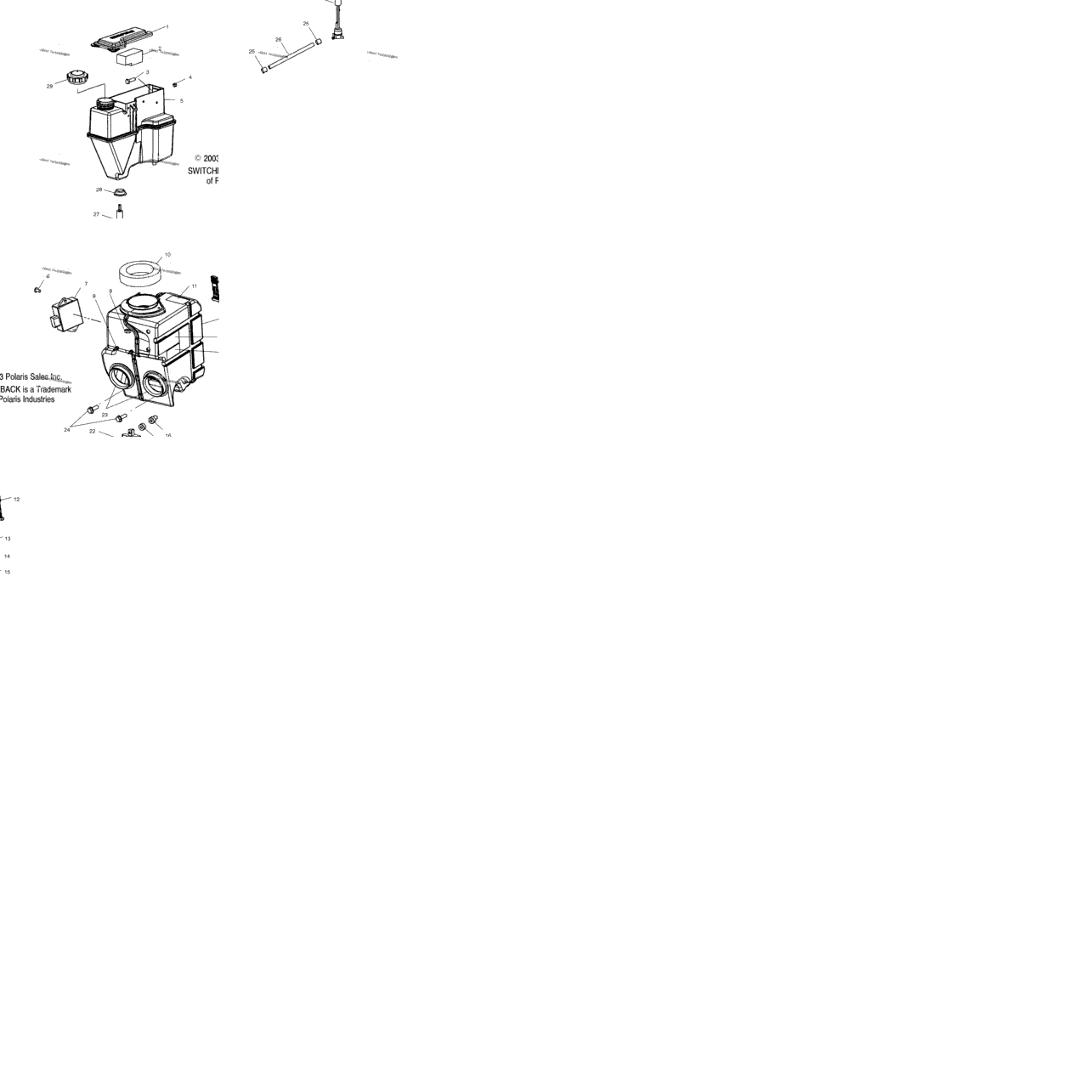 Oil Tank/Air Box /A/B/C/Ds04ns7cs/A/B/C/Ds04ns8cs/A/B/C/D