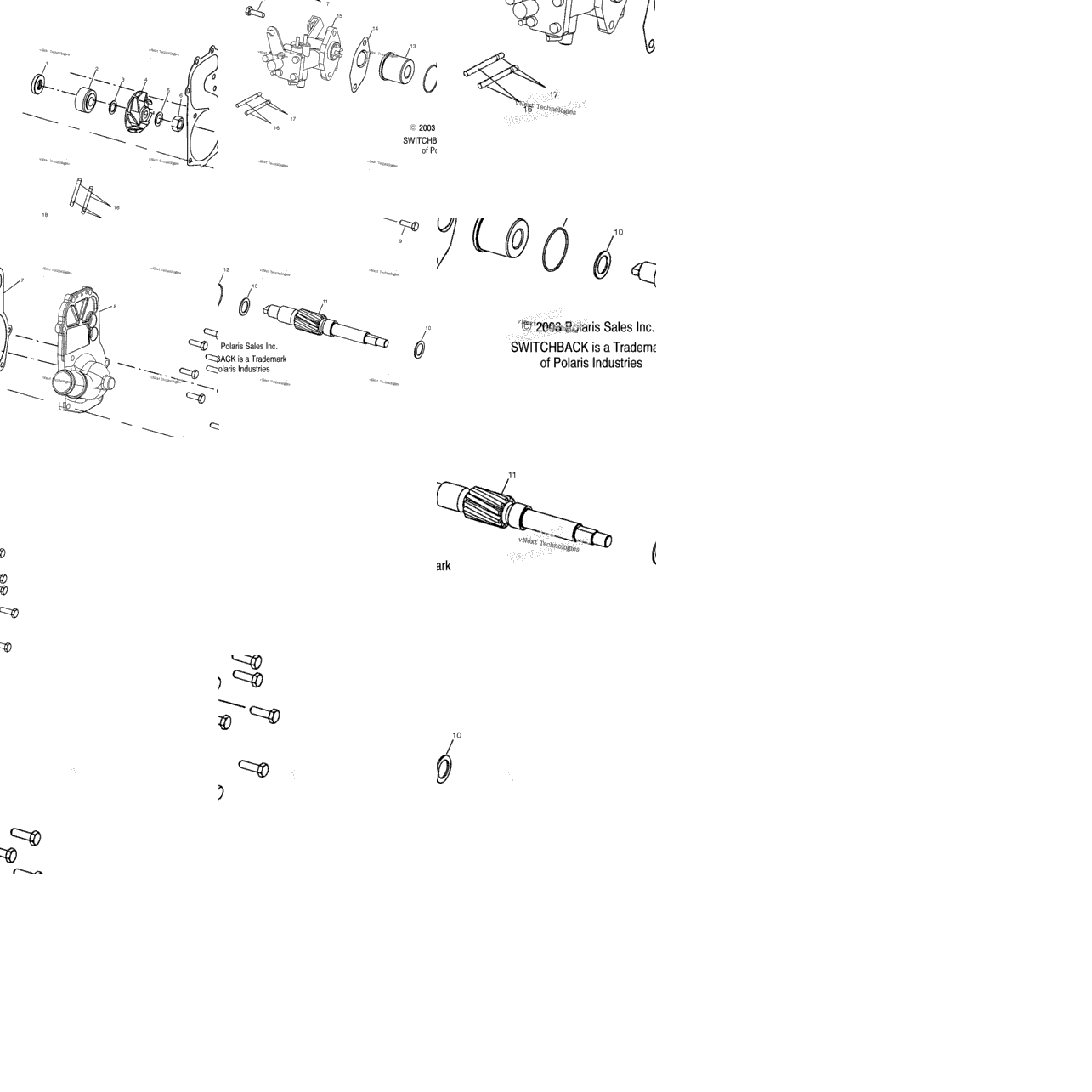 Water Pump/Oil Pump /A/B/C/D (4988378837C12)