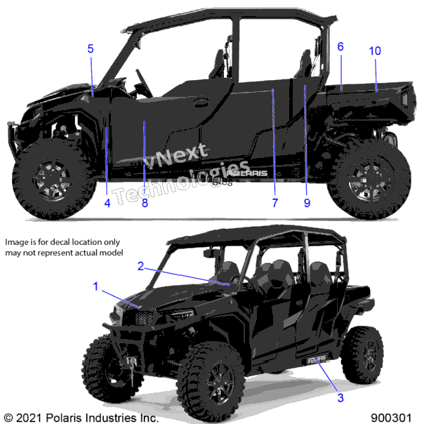 Body, Decals