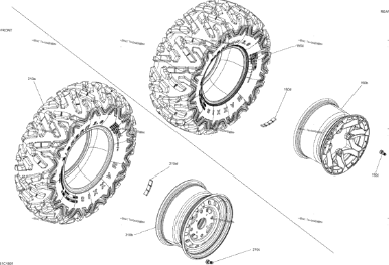 Wheels And Tires Commander - Package Std