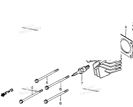 Cylinder Head + Cylinder 79-80