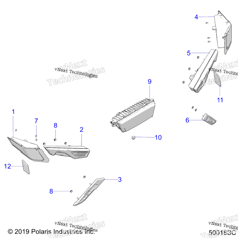 Electrical, Forward Lighting Ah/Bh (500183C)
