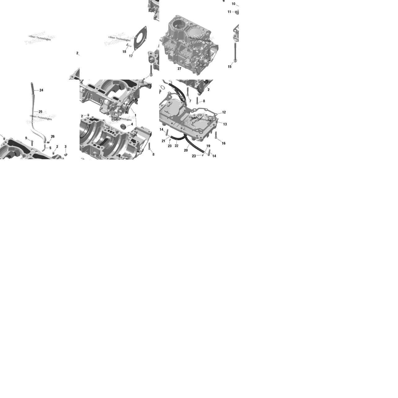 Rotax - Crankcase - Na