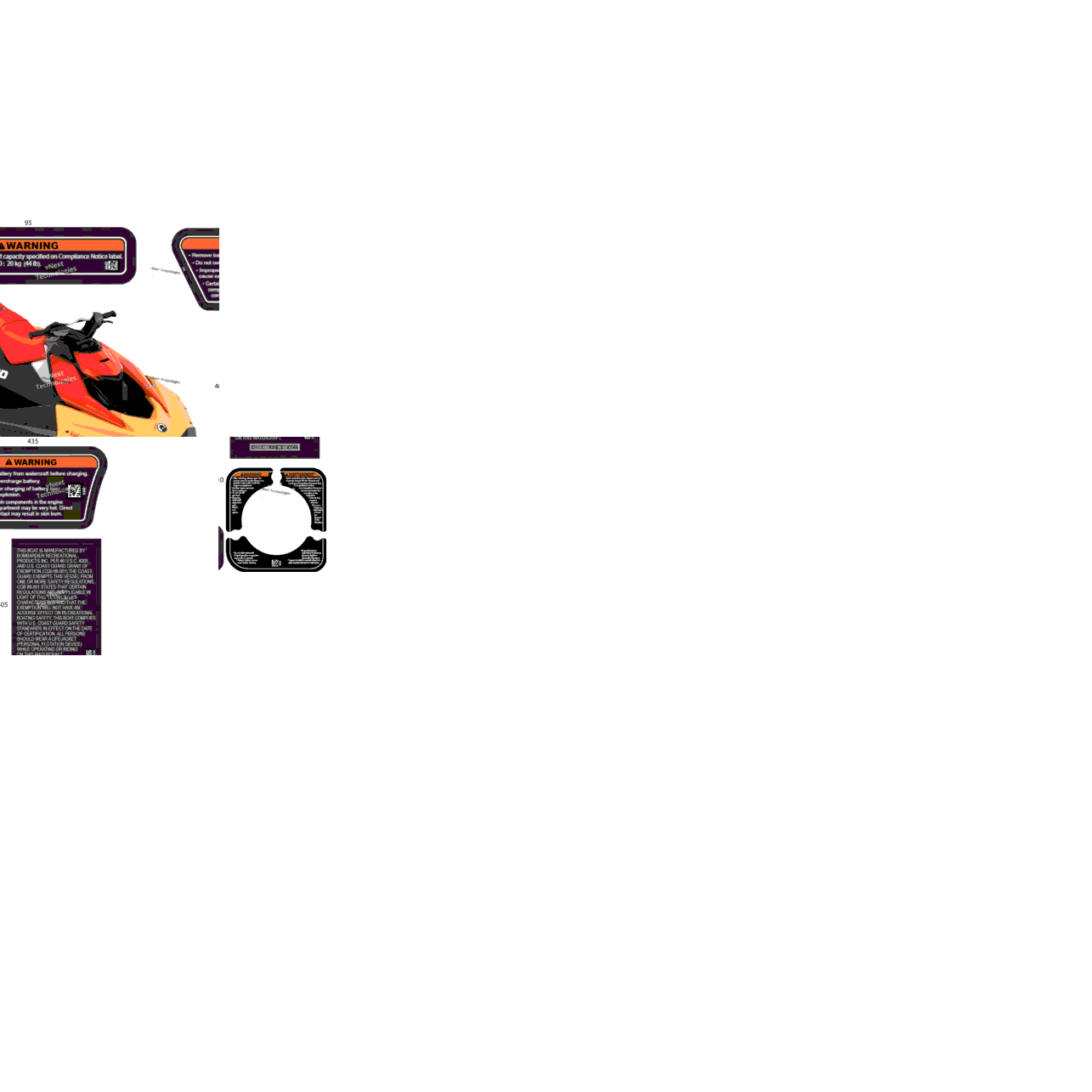 Body - Warning Decals