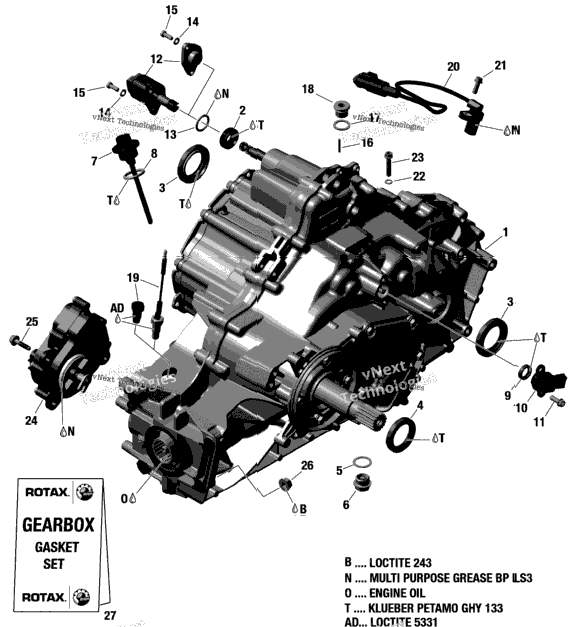 Gear Box And Components - 420686757