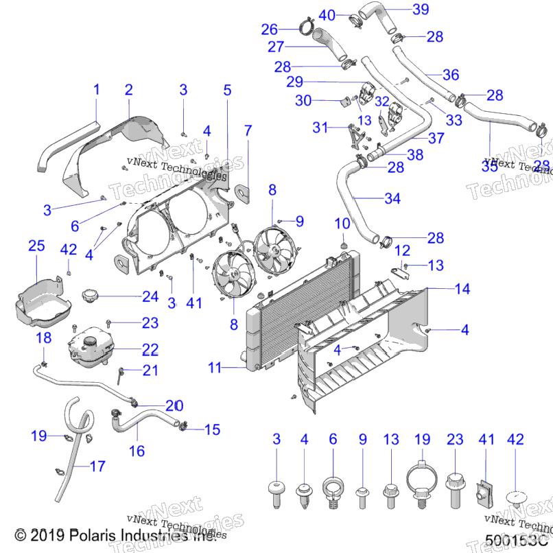 Engine, Cooling All Options