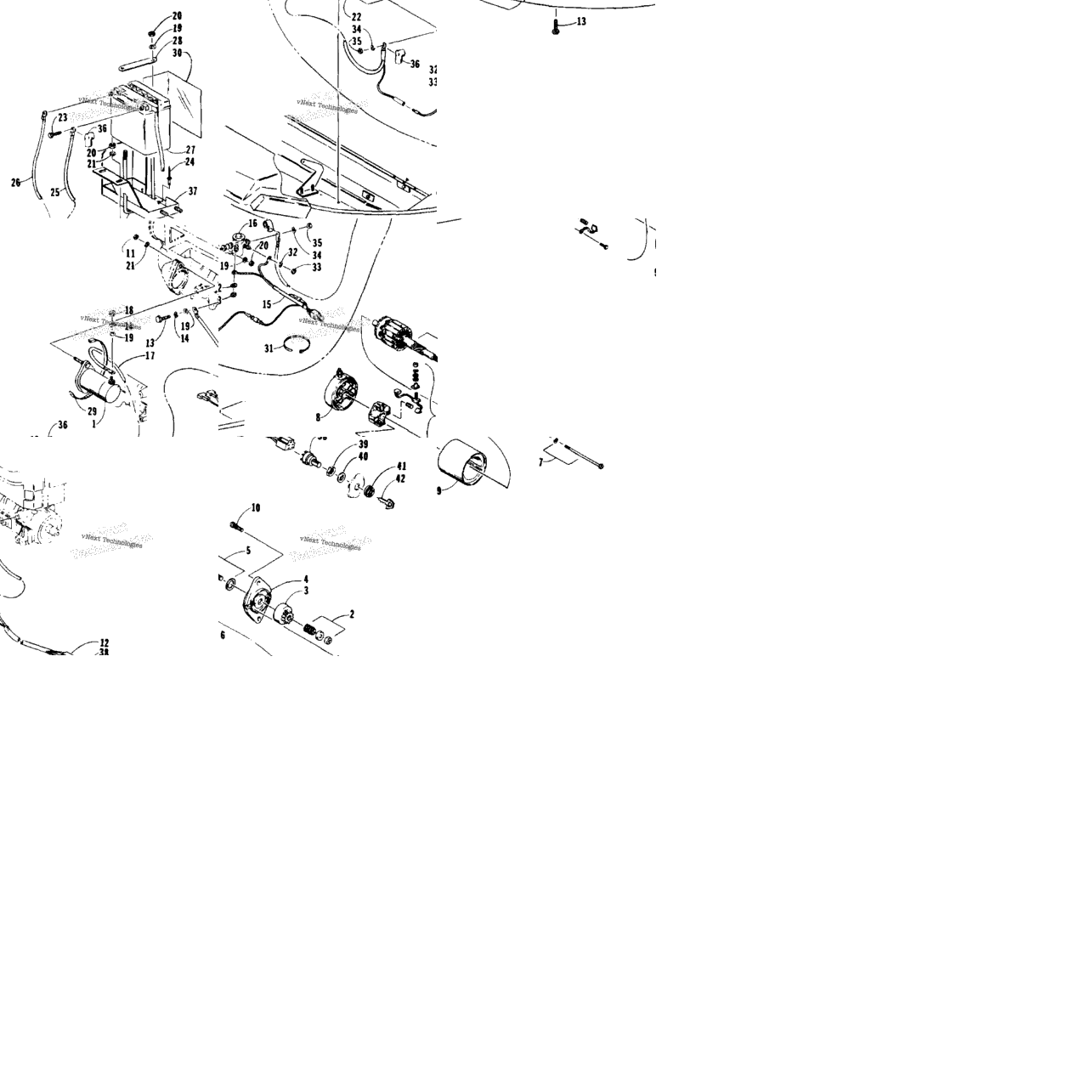 Electric Start Assembly