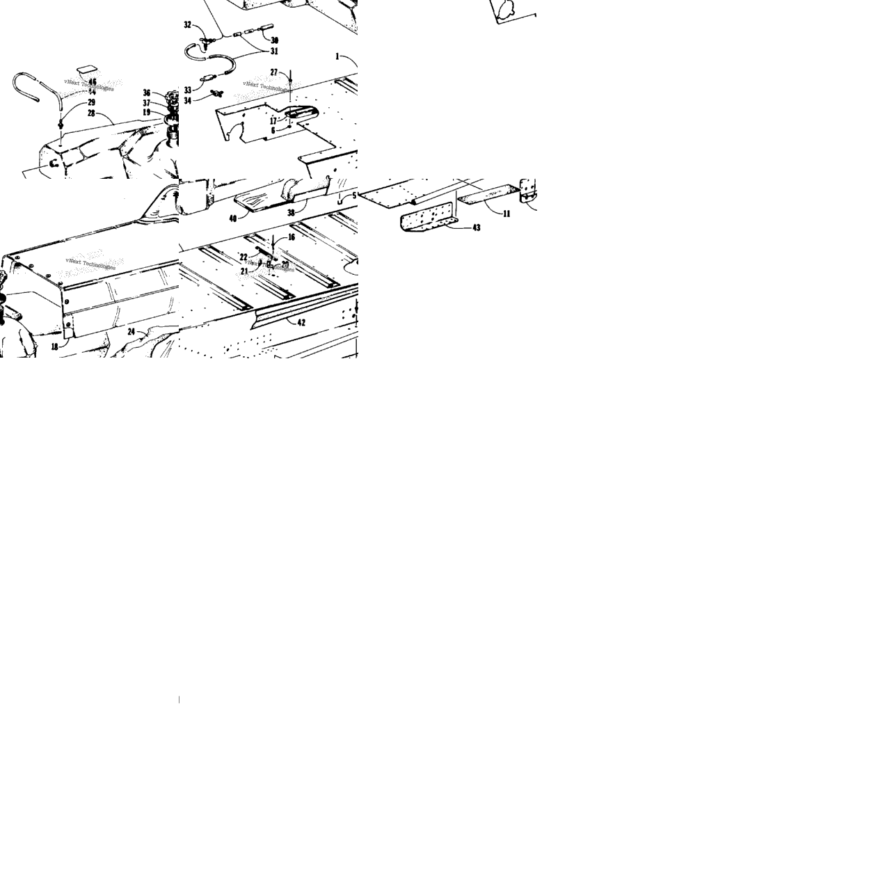 Tunnel, Gas Tank, Seat, And Toolbox