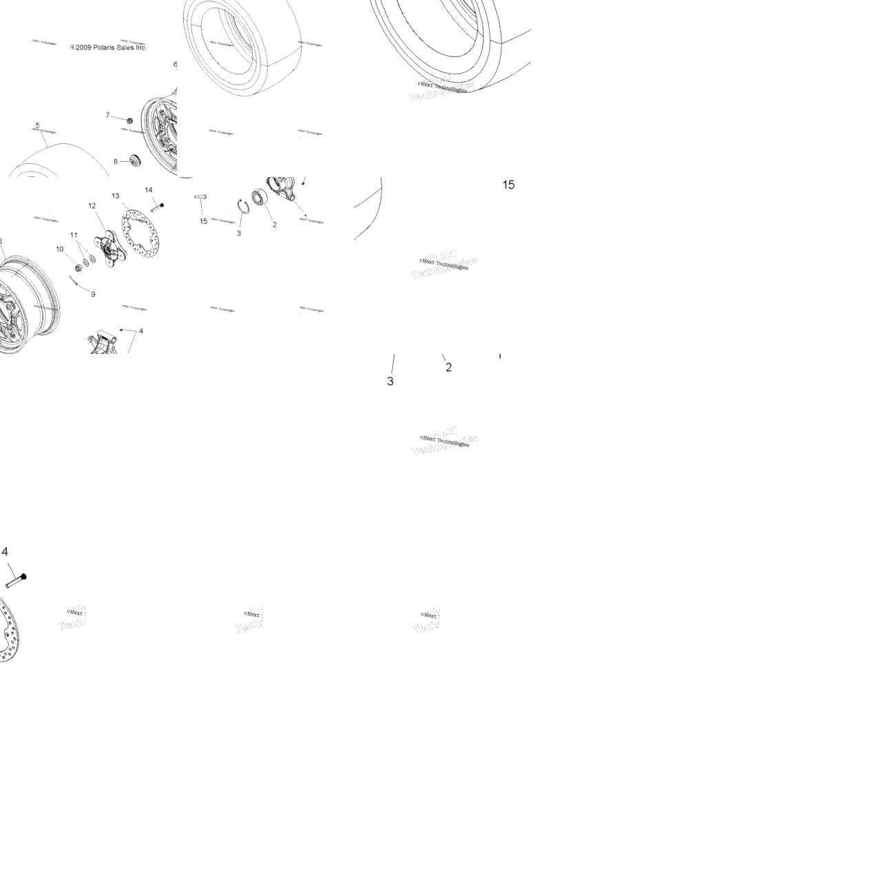 Wheels, Rear & Hub