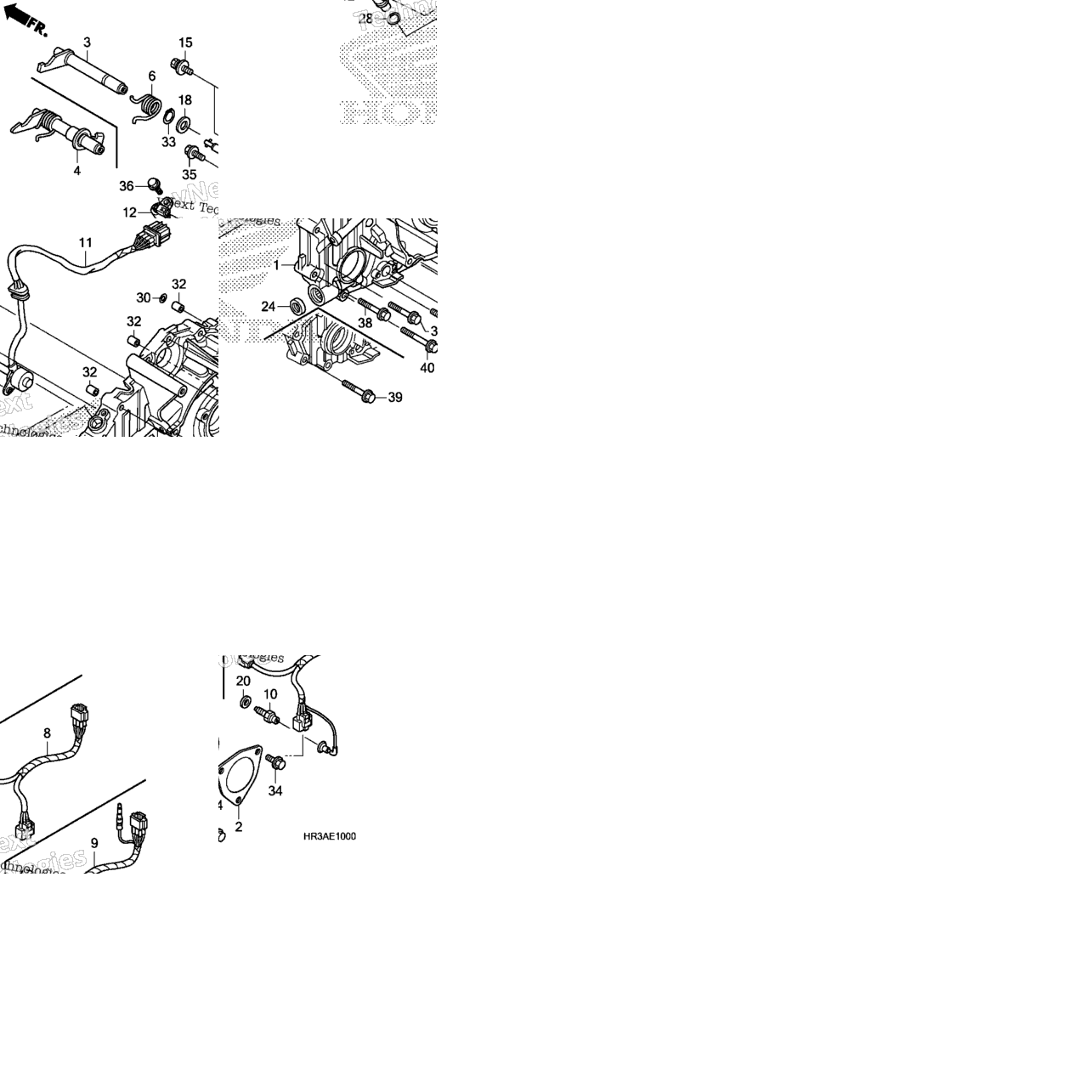 Rear Crankcase Cover