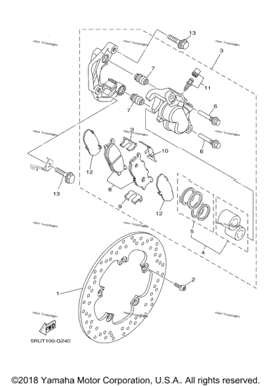 Front Brake Caliper