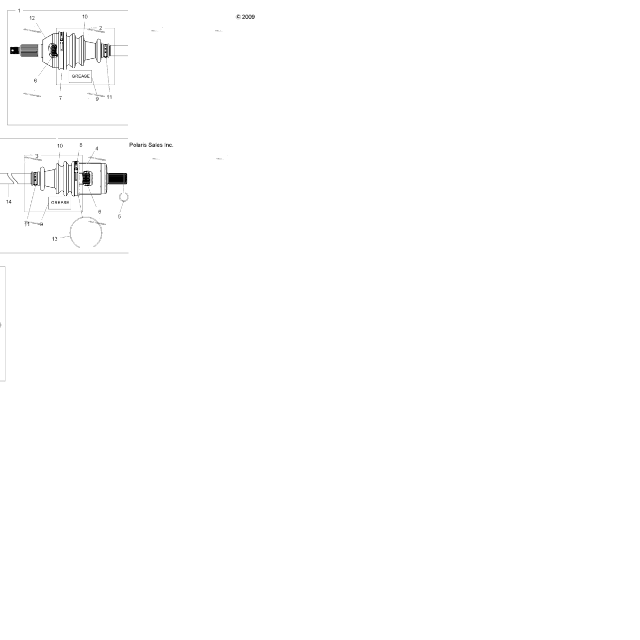 Drive Train, Front Drive Shaft