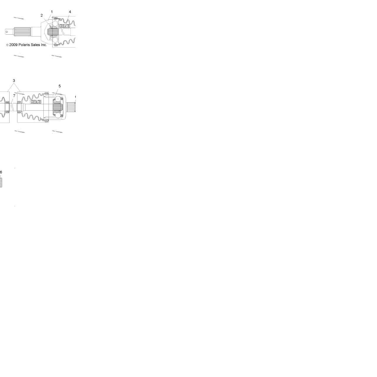 Drive Train, Rear Drive Shaft