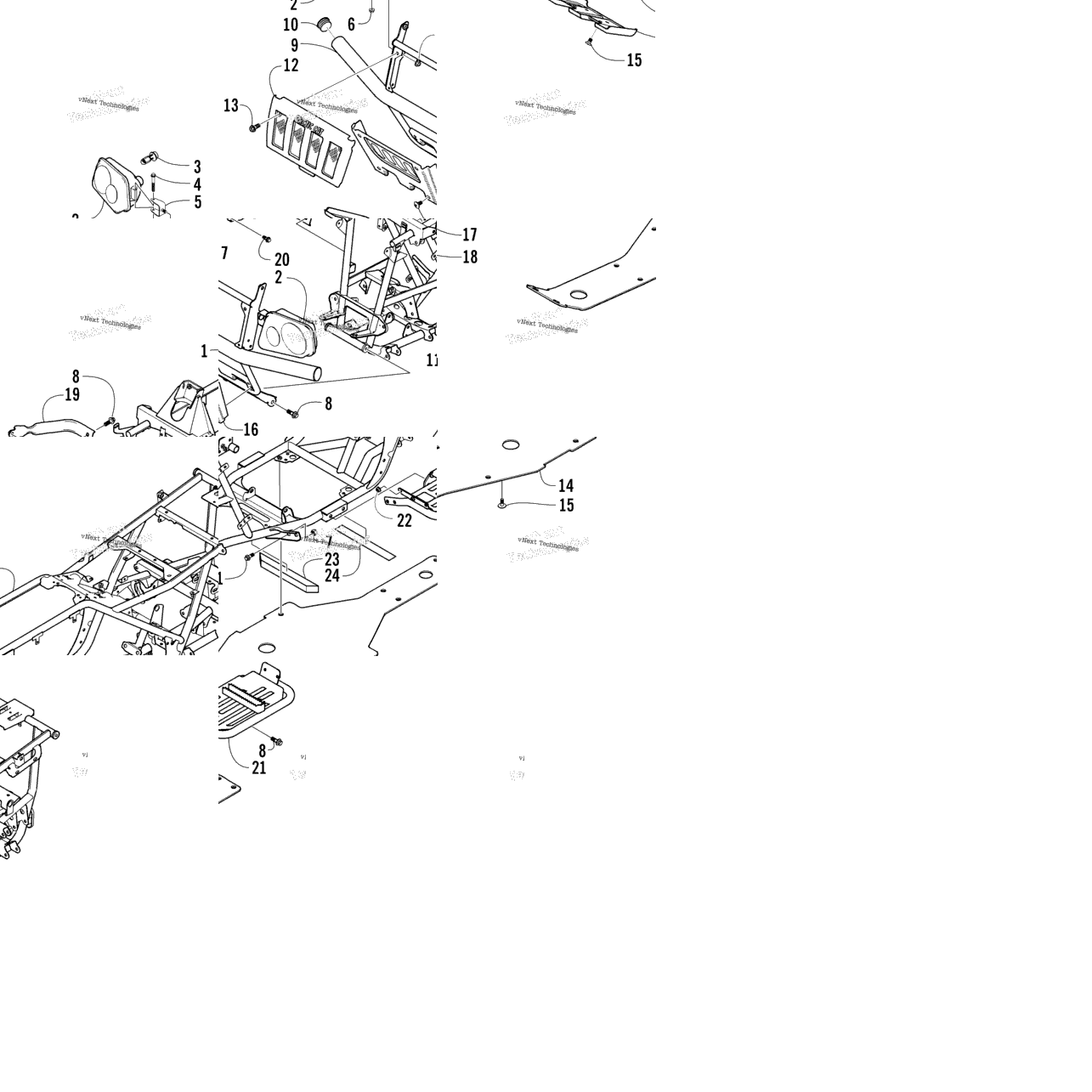 Frame And Related Parts