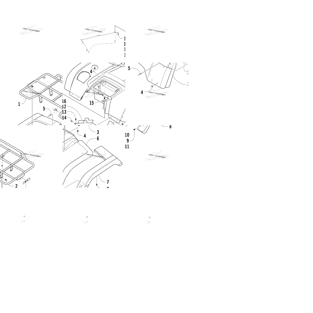Rear Body Panel Assembly