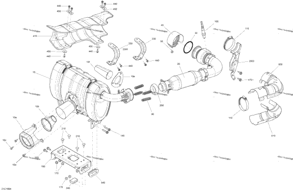 Exhaust - Turbo R