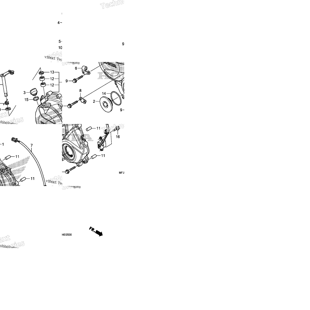 Right Crankcase Cover (1)