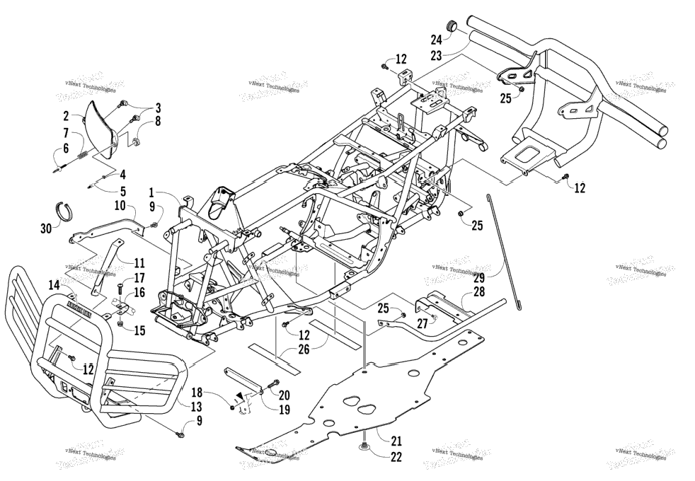 Frame And Related Parts