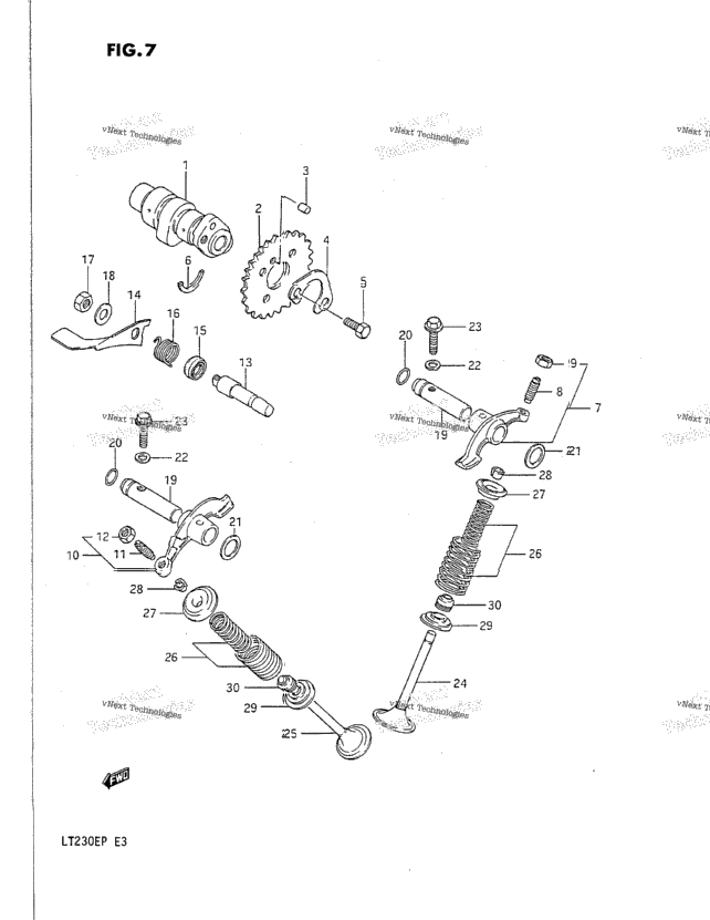 Cam Shaft - Valve