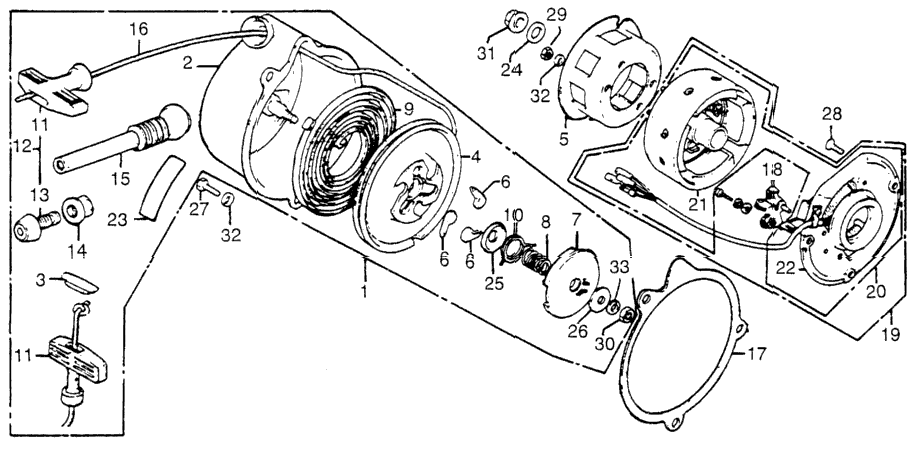 ALTERNATOR / RECOIL STARTER