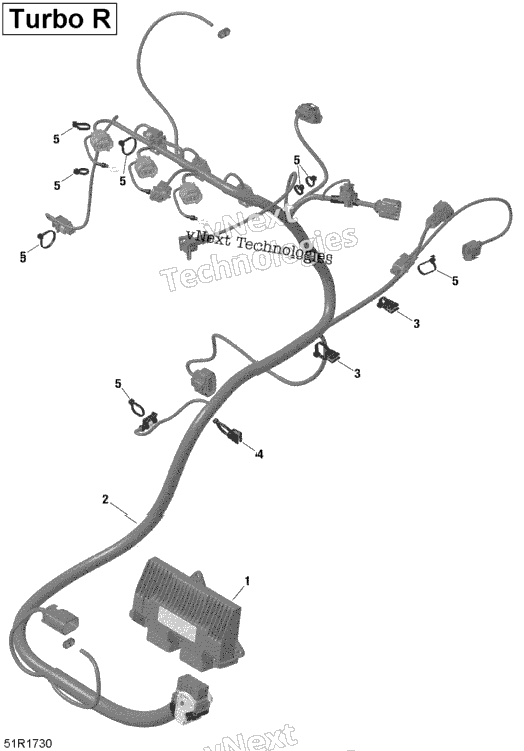 Electrical - Engine Harness And Electronic Module