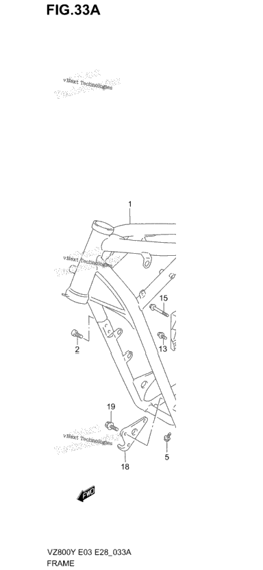 Frame (Model K1/K2/K3)