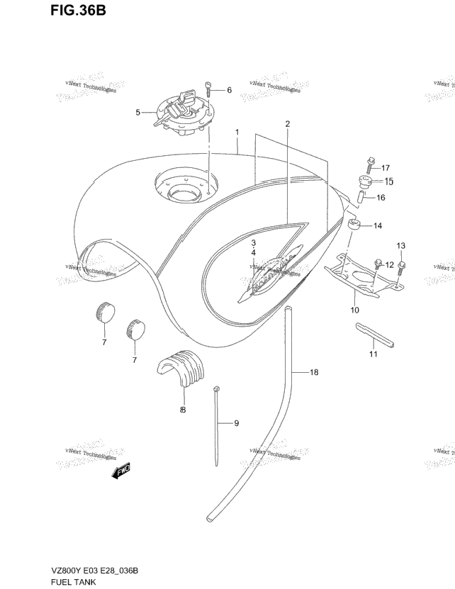 Fuel Tank (Model X)