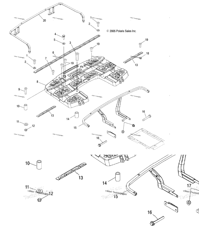 Rack Mounting, Rear /At/Ax/Ay/Az