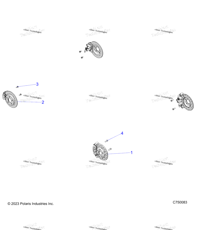 Brakes, Caliper Mounting And Rotors