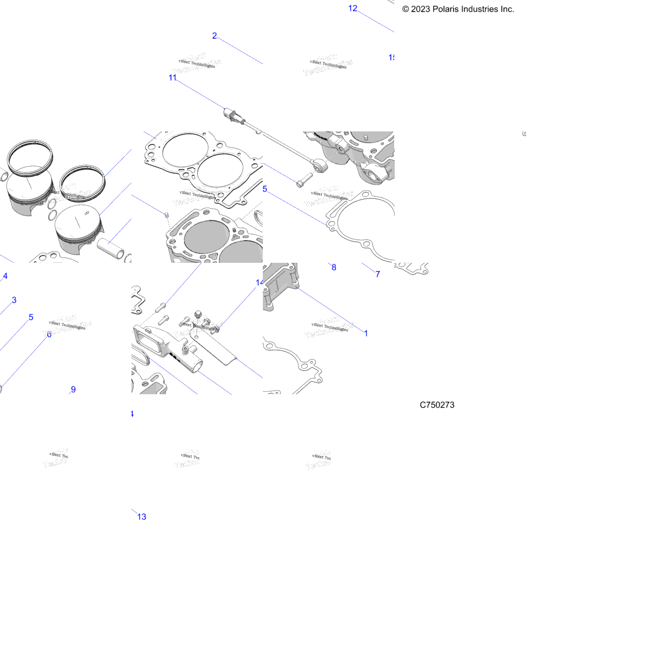 Engine, Cylinder And Piston