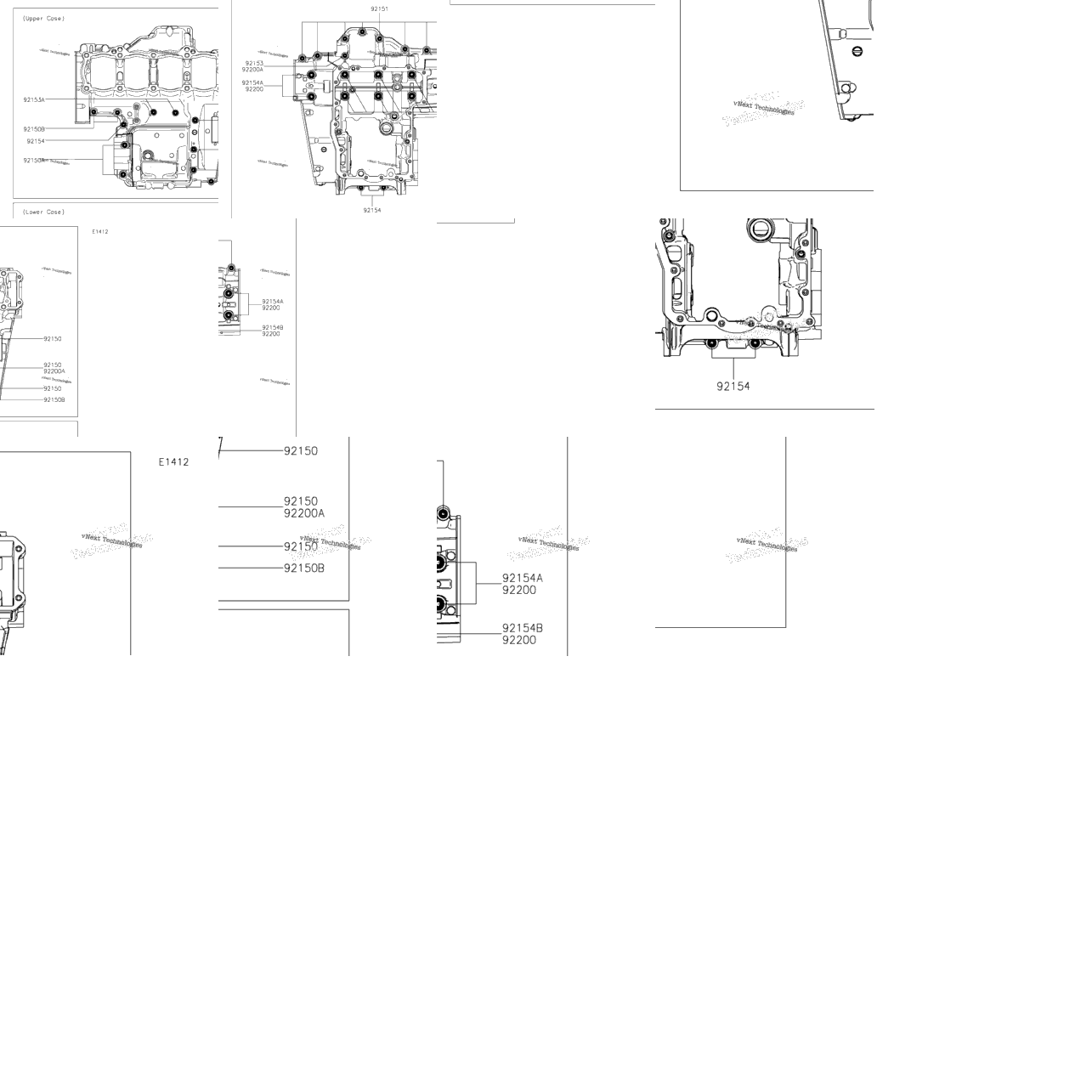 Crankcase Bolt Pattern