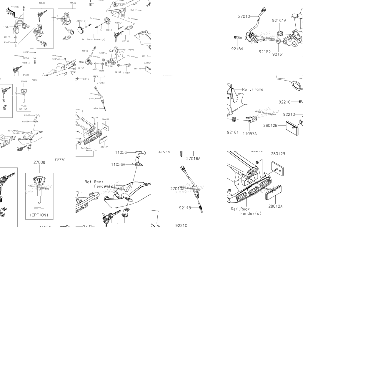 Ignition Switch/Locks/Reflectors