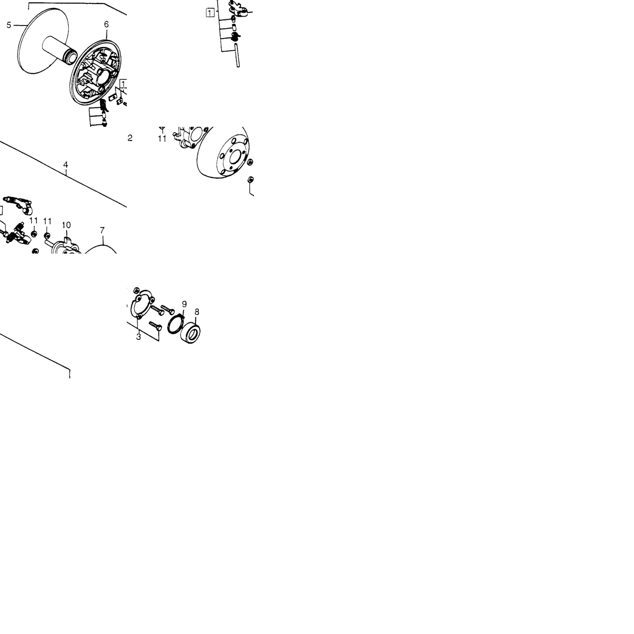 DRIVE PULLEY COMPONENTS