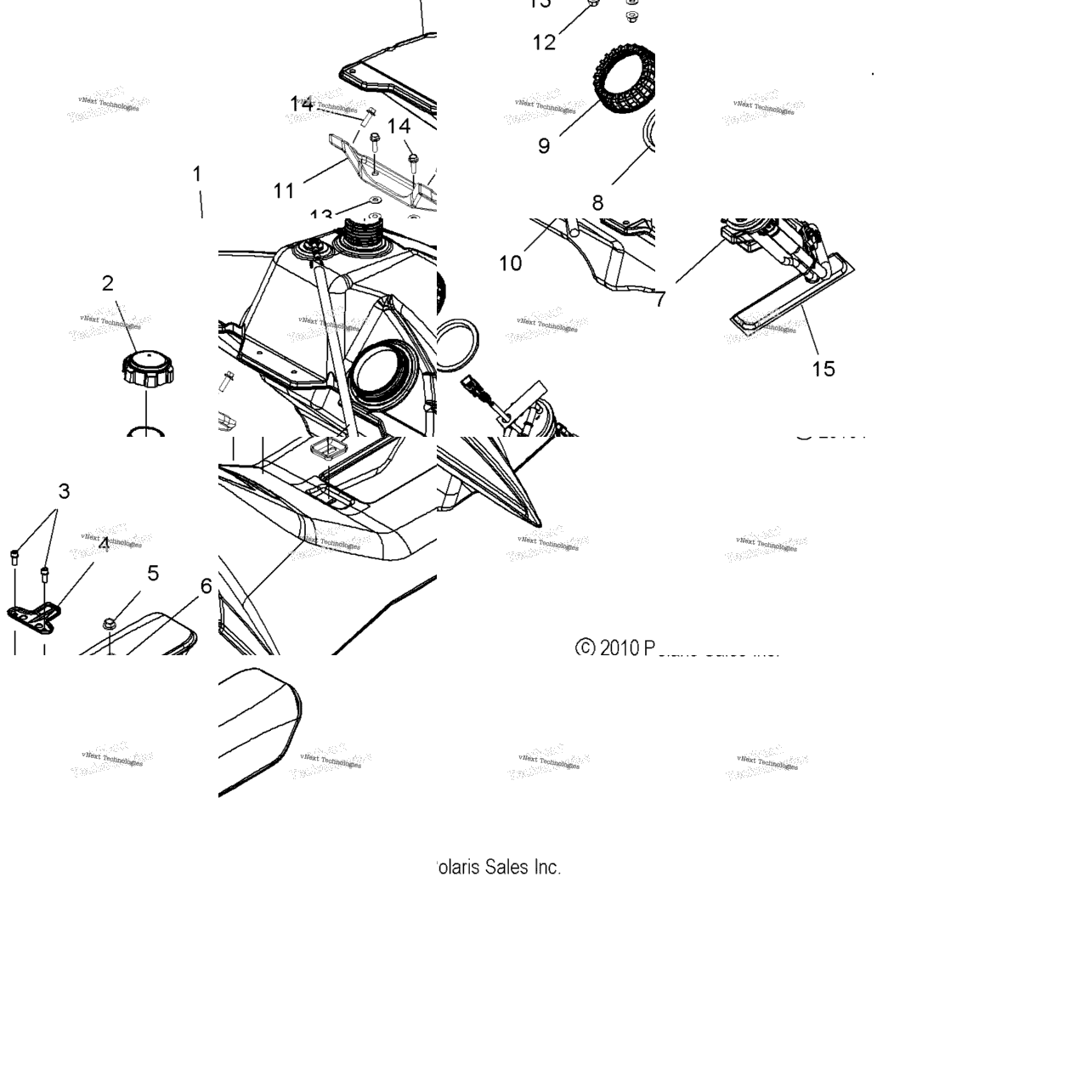Fuel System, Fuel Tank Asm. All Options